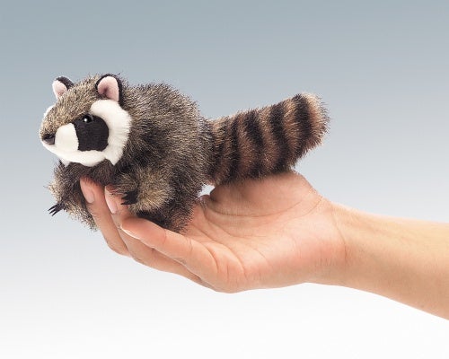 Mini Raccoon Finger Puppet - Folkmanis