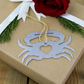 Crab Metal Ornament