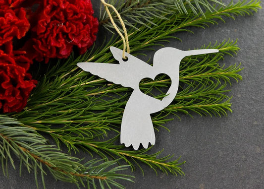 Hummingbird Metal Ornament