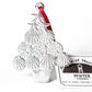Seashell Christmas Tree Pewter Ornament