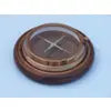 Antique Brass Directional Desktop Compass 6"