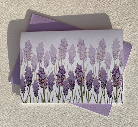 Note Card - Lavender
