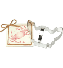 Crab Cookie Cutter with Recipe
